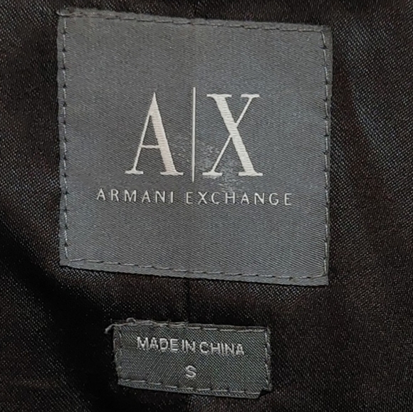 A/X Armani Exchange Charcoal Belted Jacket - Picture 4 of 15